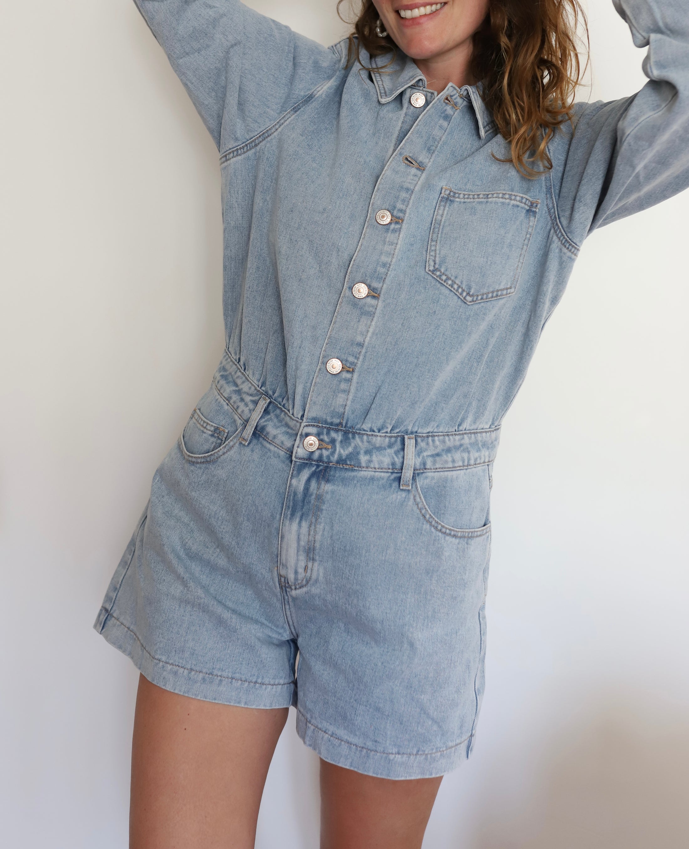 jeans jumpsuit