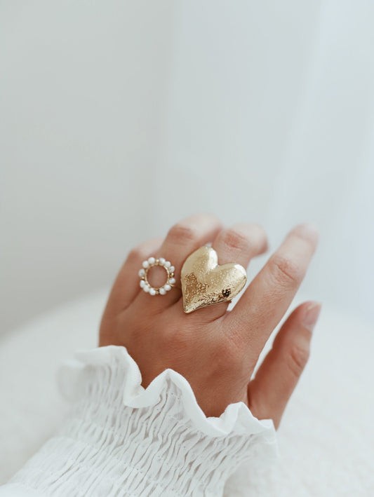 Bague Coeur Haron - Maison SajesBaguesMaison Sajes